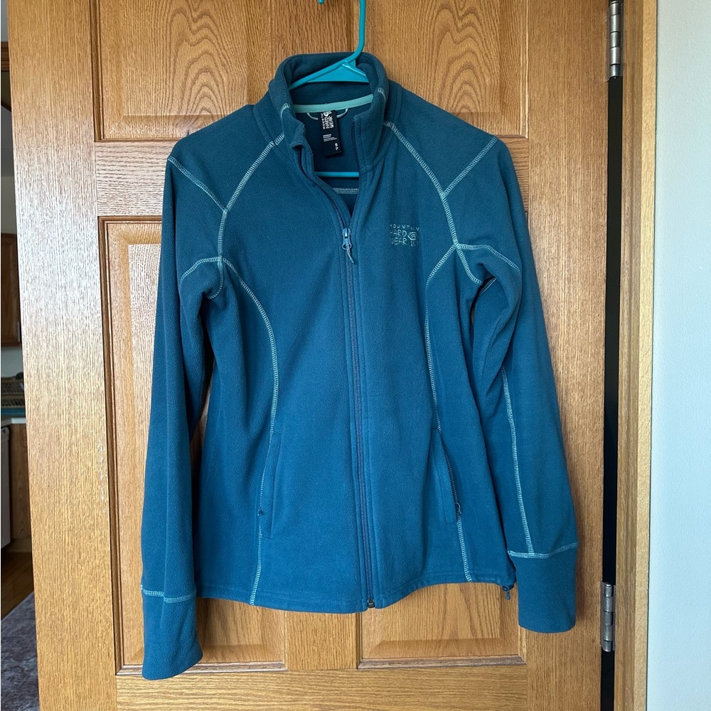 Mountain hardware fleece zip up size small
